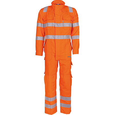 Warwick Hi-Vis Arc-Flash Overalls with Kneepad Pockets