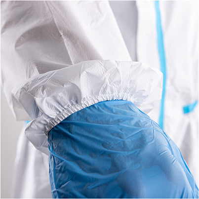 White Type 4B/5B/6B Chemical Coverall
