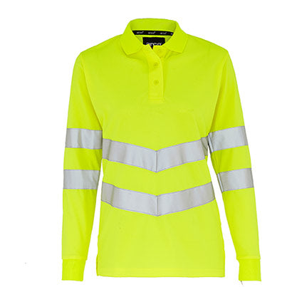 Women’s Long-Sleeve Hi-Vis Polo Shirt