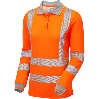 LIFE Women’s  Long-Sleeve Hi-Vis Polo Shirt