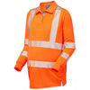 Yarnacott Long-Sleeve Hi-Vis Maternity Polo Shirt