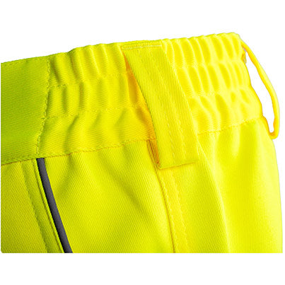 Hi-Vis Cargo Trousers with Kneepad Pockets