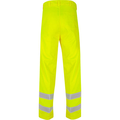 Polycotton Hi-Vis Trousers with Kneepad Pockets