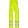 Hi-Vis Cargo Trousers with Kneepad Pockets