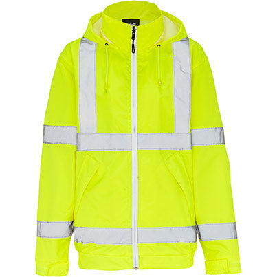Yellow Interactive Hi-Vis Bomber Jacket